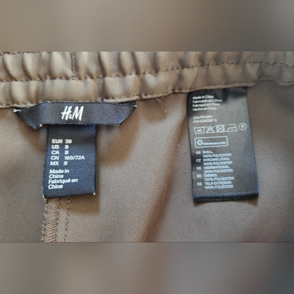 H&M Green Cargo pant - Size 8 - Picture 11 of 11